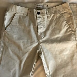 Top man skinny stretch chinos in off white - In excellent condition.